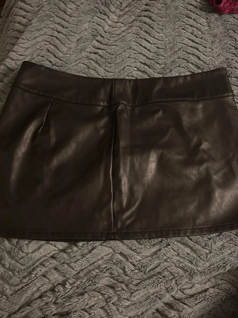 Target Black Faux Leather Mini Skirt